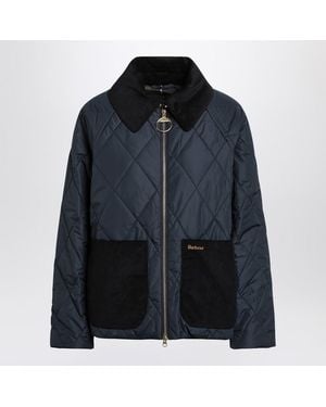 Barbour Quilted Jacket With Zip - Black