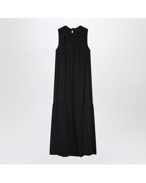 Weekend by Maxmara Cotton-Blend Canvas Dress - Black