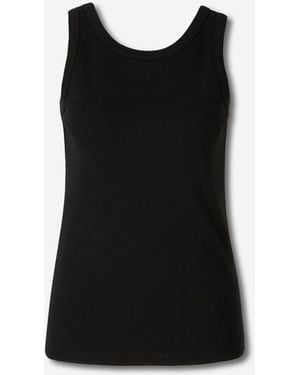 The Row Top Frankie Slim - Black