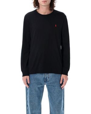 Polo Ralph Lauren Classic Long-sleeve T-shirt - Black