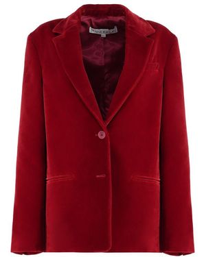 JW Anderson Velvet Blazer - Red