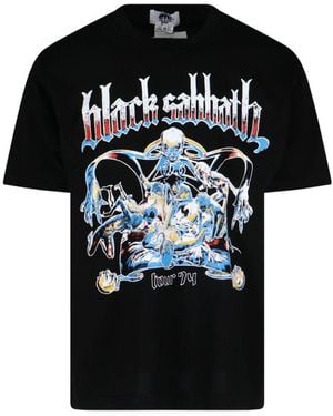 Junya Watanabe Sabbath' Graphic T-Shirt - Black