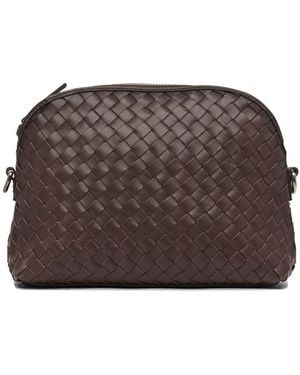 Dragon Diffusion Chunky Fellini Pochette Interlaced Shoulder Pouch 23X16X10 Cm - Brown