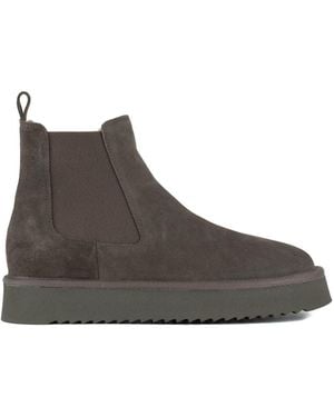 COPENHAGEN Suede Chelsea Boot - Brown