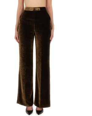 Etro Velvet Trousers - Black