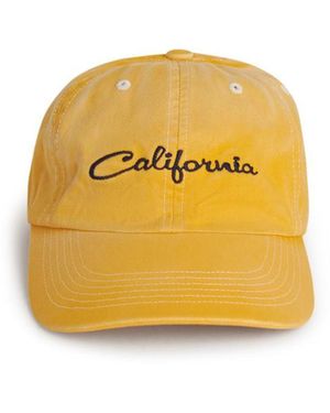 ERL 'California' Cotton Cap - Yellow