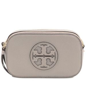 Tory Burch Miller Mini Crossbody - Grey