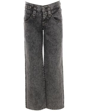 【関税込み】Ashley Williams ブラック Crystal Marley ジーンズ Ashley Williams 'Cobwebs' Sexy with Rainbow Crystals Top