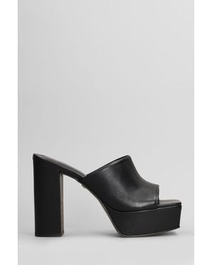Carrano Slipper-mule - Black