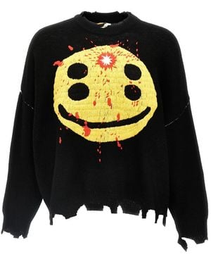 SAINT Mxxxxxx 'smile' Jumper - Black