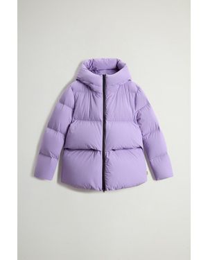 Woolrich Cloud Madison Jacket - Purple