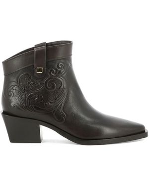 Skorpios "alexandra Cordoba" Ankle Boots - Brown