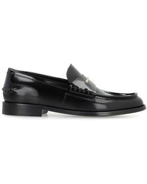 Alexander Wang Carter Patent Leather Loafers - Black