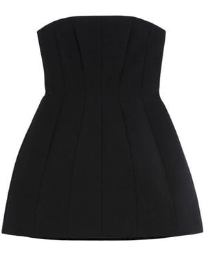Max Mara Bustier Dress - Black