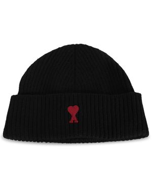Ami Paris Hats - Black
