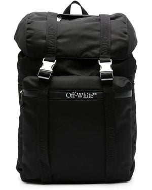 Off-White c/o Virgil Abloh "Outdoor Nylon" Backpack Bags - Black