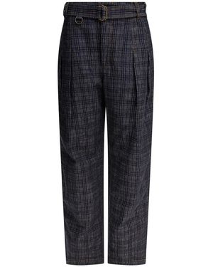 Burberry "Check" Jeans - Blue