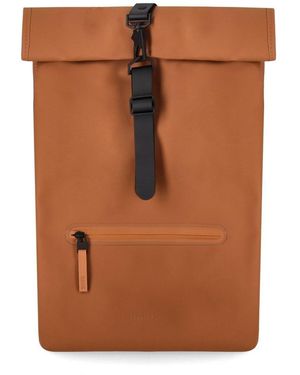 Rains Rust Rolltop Backpack - Brown