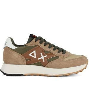 Sun 68 Sneakers - Brown