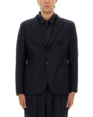 Giorgio Armani Cashmere Blazer - Blue