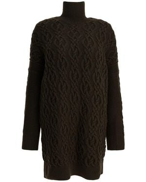 Max Mara Wool And Cashmere Dress - Black