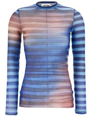 Jean Paul Gaultier 'Air' Top - Blue