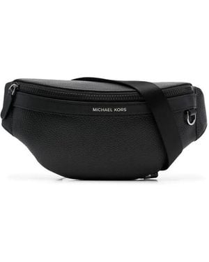 Michael Kors Hudson Small Hip Bag - Black