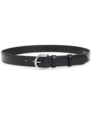 Prada Calf Leather Belt - Black