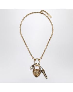 Chloé Vintage Ch"Teau Treasures Choker - Metallic