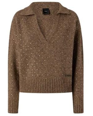 Pinko T-Shirts And Polos - Brown