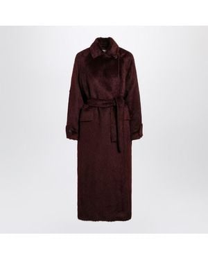 Max Mara Cherry-Colored And Coat