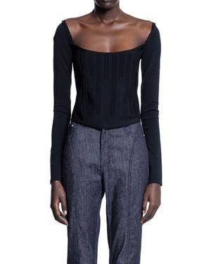Mugler Tops - Black