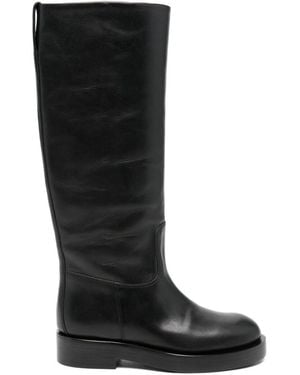 Paris Texas Napa Leather Boots - Black