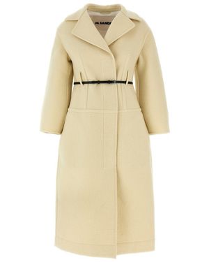 Jil Sander '02' Coat - Natural