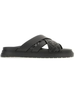 Fendi Slippers - Black