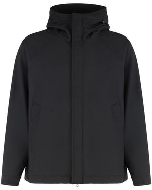 Stone Island Technical Fabric Parka - Black