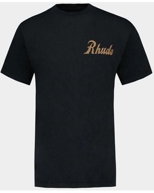 Rhude Sales And Service T - Black