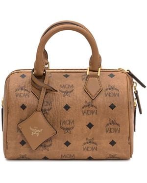 MCM Bowling Bag - Brown