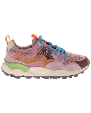 Flower Mountain Trainers - Pink