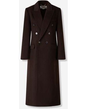 Victoria Beckham Long Coat - Black