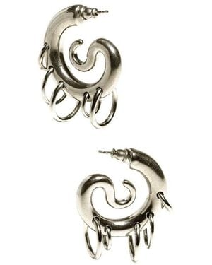 Panconesi Pierced Serpent Hoops Accessories - Metallic