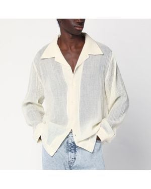 Séfr Ivory Jagou Shirt - White