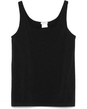 Wolford Coton Blend Tank Top - Black