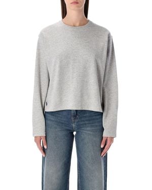 Polo Ralph Lauren Cotton Long Sleeves T-Shirt - Grey