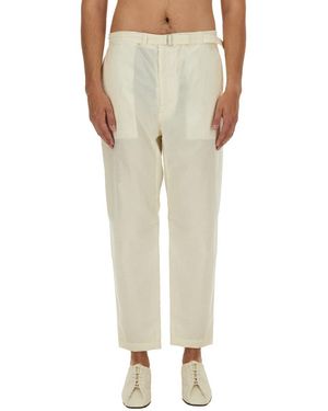 Lemaire Carrot Fit Trousers - Natural