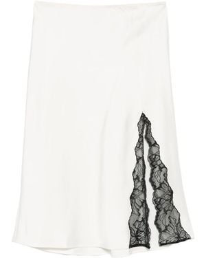Calvin Klein Midi Skirt - White