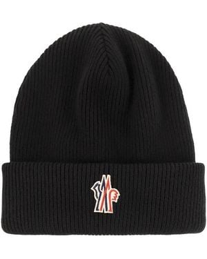 Moncler Wool Cap - Black
