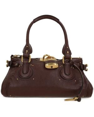 Chloé Large "Paddington" Bag Bags - Brown