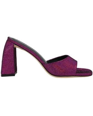BY FAR 'Michel' Sandals - Purple
