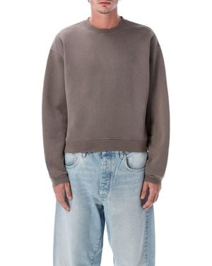 ERL Script Crewneck Sweatshirt - Grey